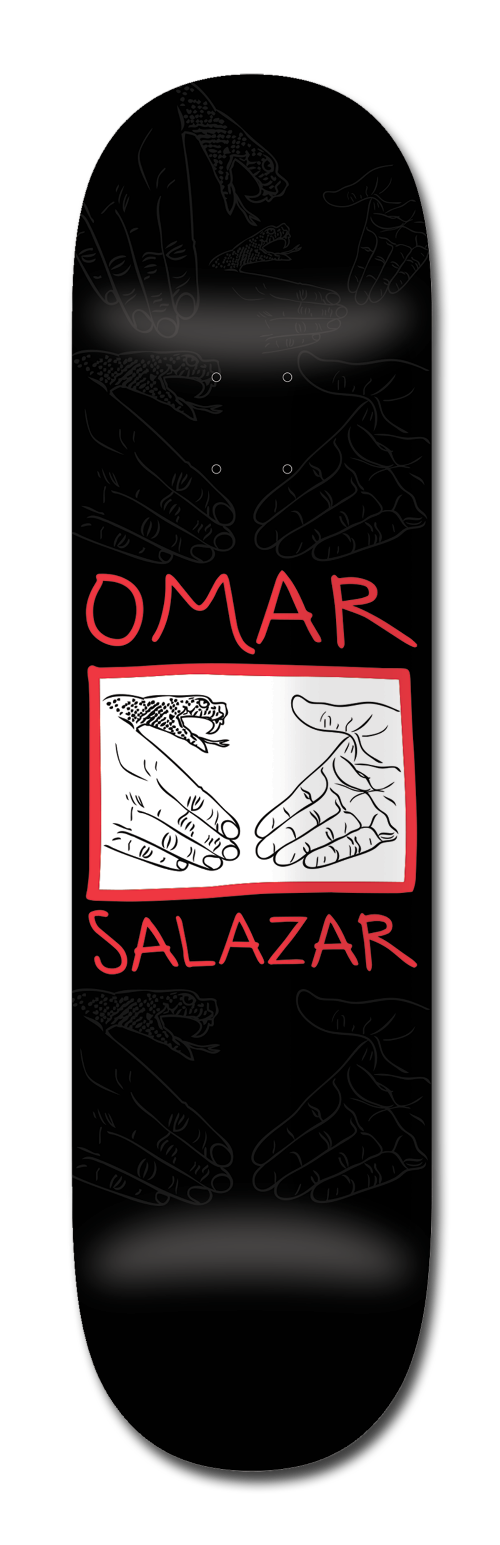 Snake Shake 3D -Omar Salazar Pro Deck | 8.25