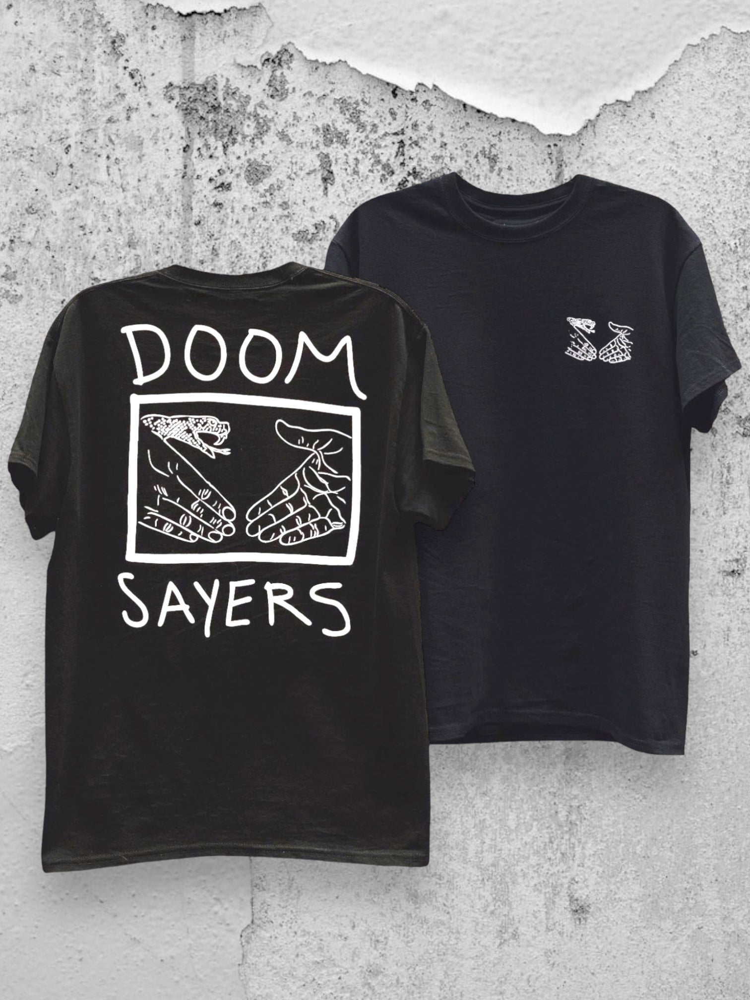 Snake Shake / Black Tee – Doomsayers Club