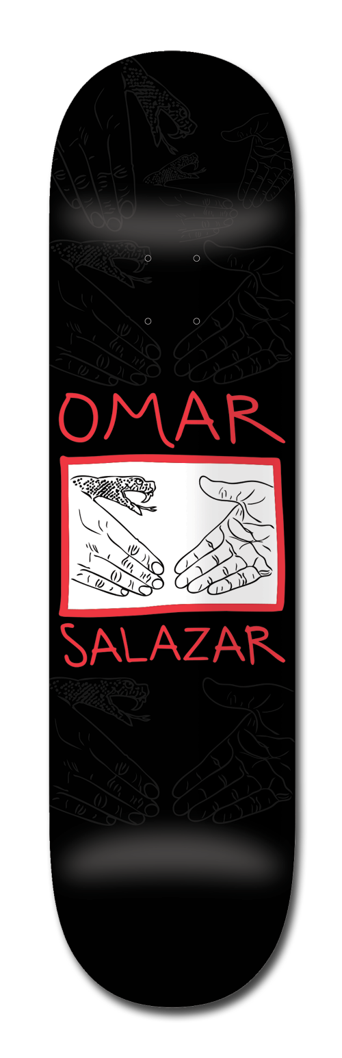 Snake Shake 3D -Omar Salazar Pro Deck | 8.25" | 8.4" Shovel