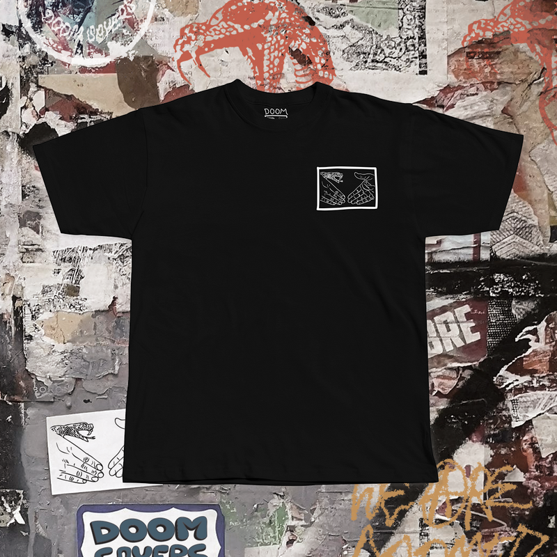 WE APPRECIATE Short Sleeve Shirt / Black