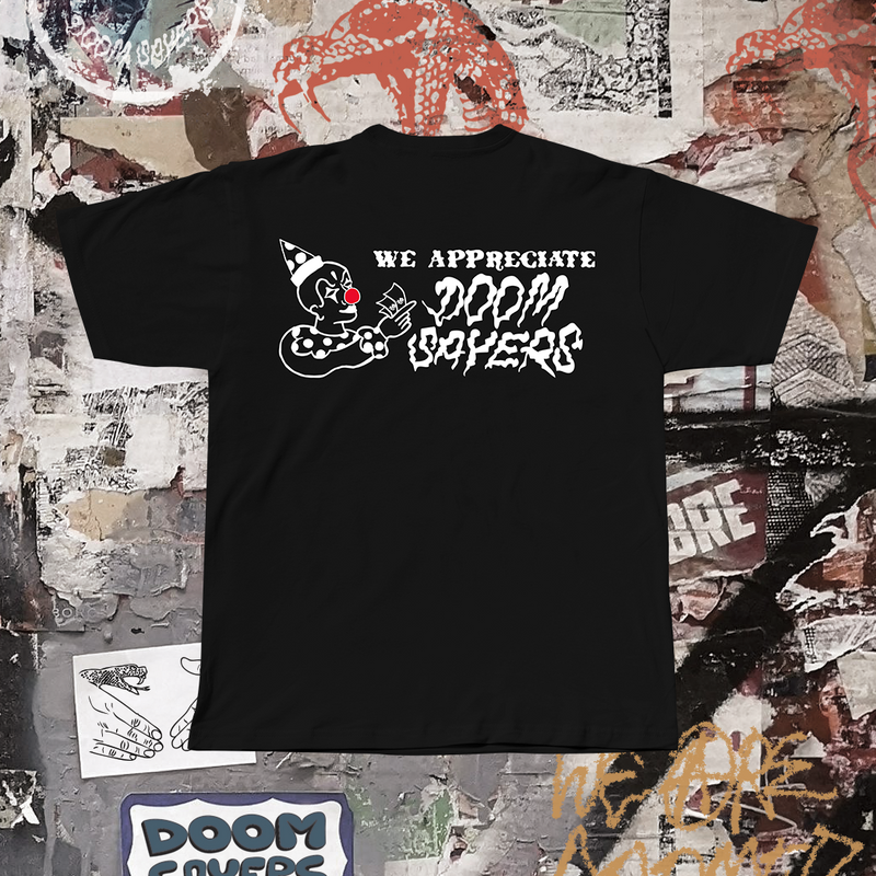 WE APPRECIATE Short Sleeve Shirt / Black