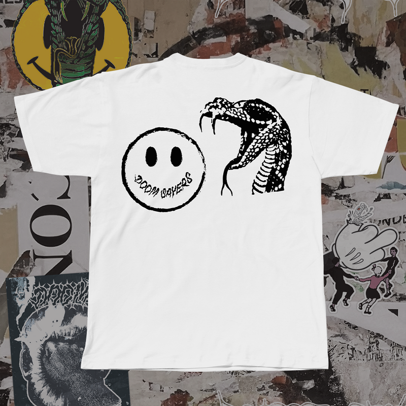 NEVER RAT Short Sleeve Tee / White