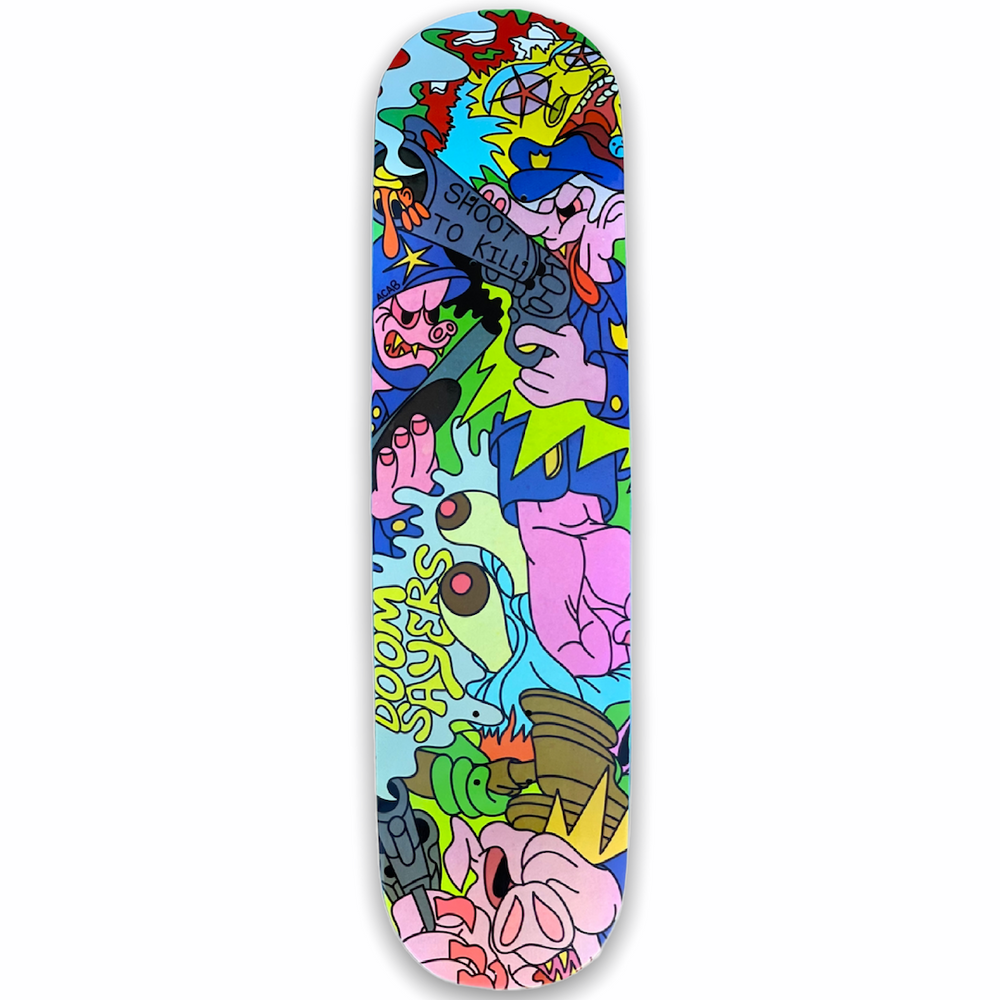 スケートボード Doom Sayers Double Shovel LilKool 8.58\" LilKool - Stomp Out - Double Shovel Shape - 8.58