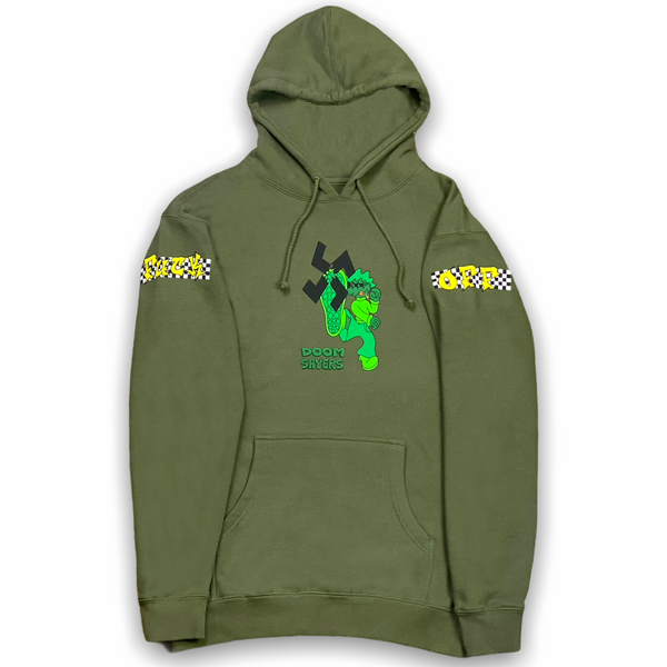 LilKool - Stomp Out Hoodie - Army Green